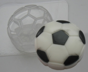 Футбольный мяч, форма пластиковая.