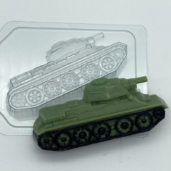 Т-34 бок, форма пластиковая