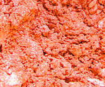 Красно-оранжевый, пигмент перламутровый сухой, 5 гр.