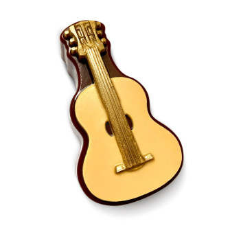 Гитара шестиструнная (ам), форма пластиковая