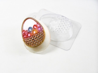 Корзина с яйцами, форма пластиковая