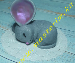 Мышка лежачая ,форма силиконовая