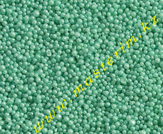 Жемчужины для ванн Сине-зеленый "Изумруд" яркий парфюмированный, 500гр.