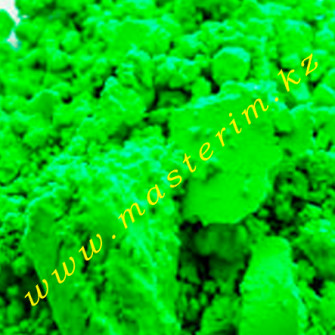 Зеленый, пигмент флуоресцентный сухой, 5 гр.