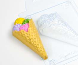 Мороженое в рожке (ам), форма пластиковая