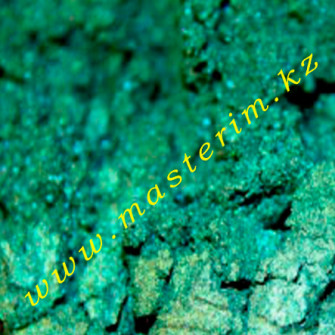Зеленый темный, пигмент (микка) перламутровый сухой, 5гр.