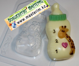 Бутылочка детская ЕХ, форма пластиковая