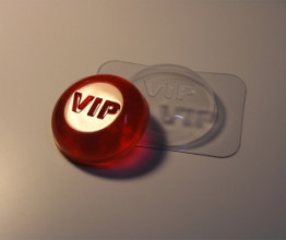 VIP, форма пластиковая