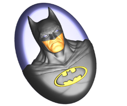 Бэтмен (мбп), форма пластиковая