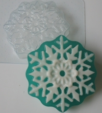 Снежинка, форма пластиковая