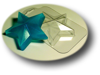 Звезда, форма пластиковая