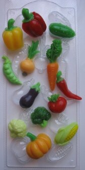 Овощное ассорти, форма пластиковая