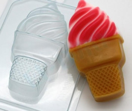 Мороженое / Мягкое в стаканчике EX, форма пластиковая